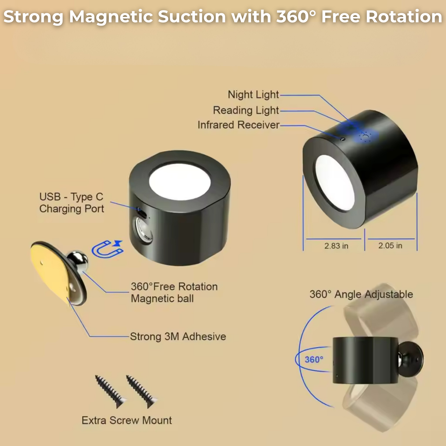 Infinite LED Wall Light
