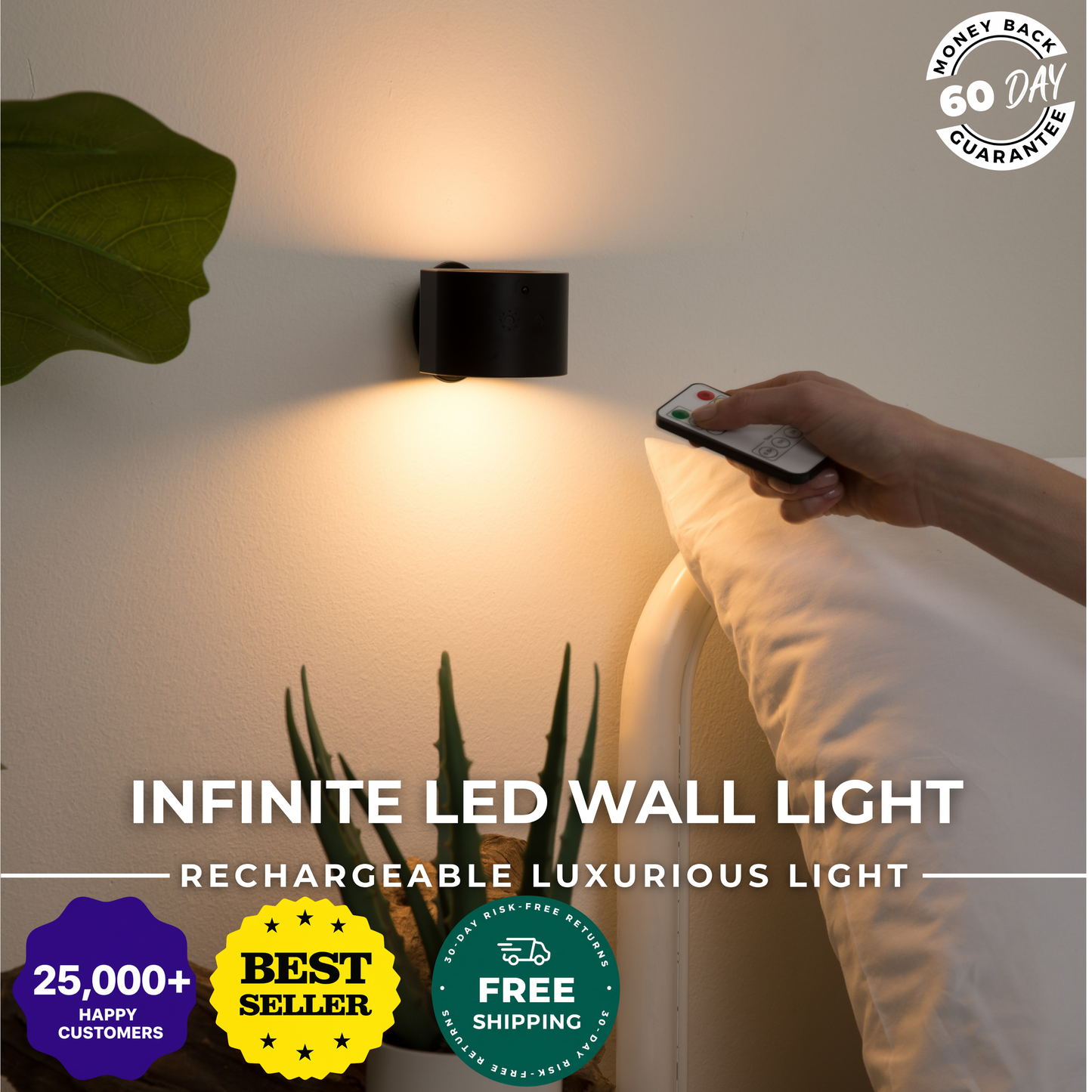 Infinite LED Wall Light