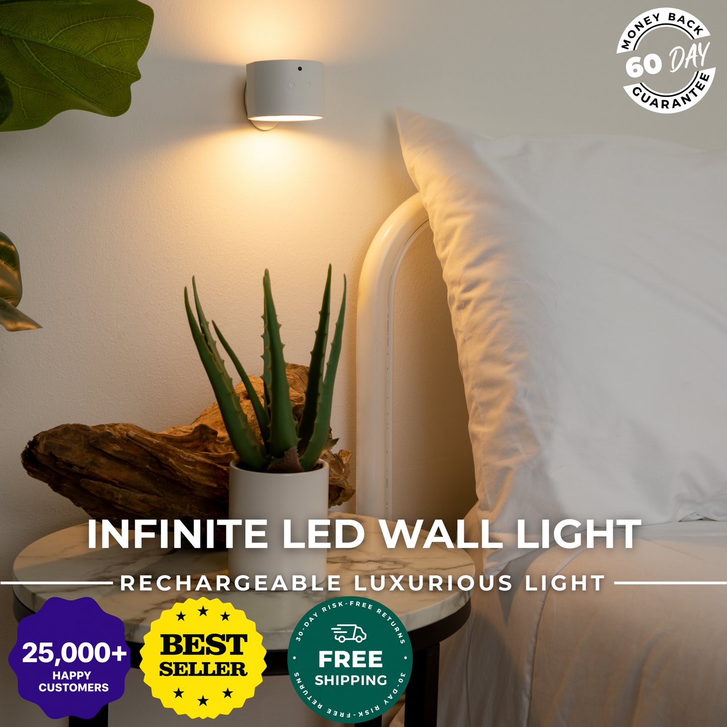 Infinite LED Wall Light
