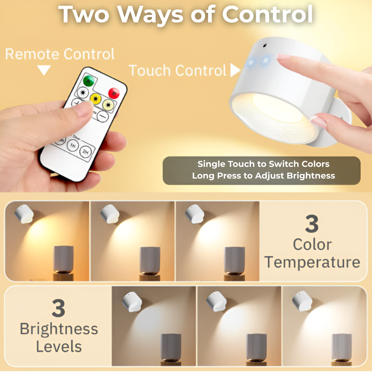Infinite LED Wall Light